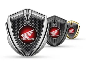Honda 3D Metall Emblem Luxus Design Legierung 3D Aufkleber